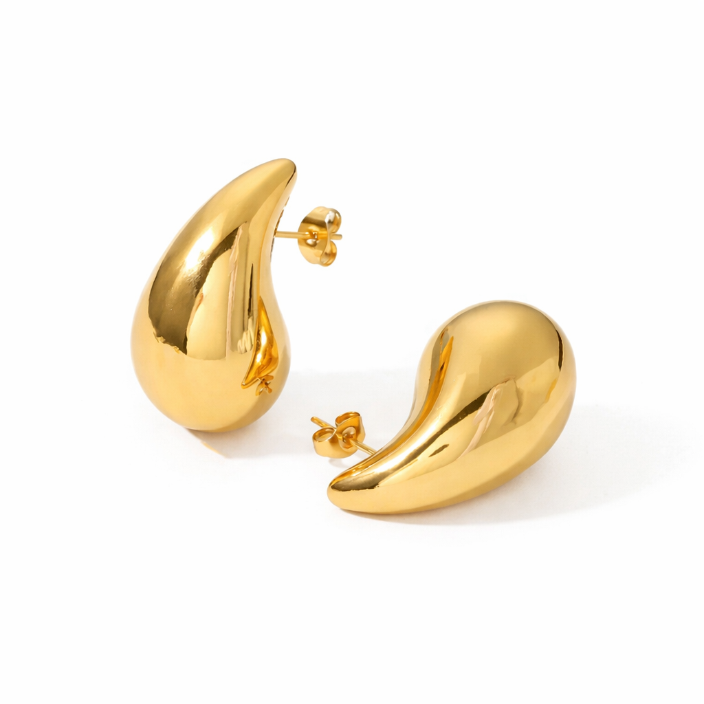 LAUREL – GOLD-PLATED WATER DROPS